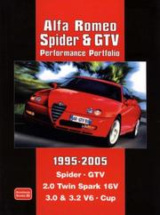 Cover of: Alfa Romeo Spider & GTV Performance Portfolio 1995-2005 (Performance Portfolio)