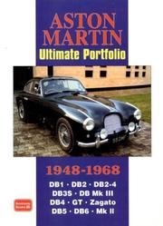 Cover of: Aston Martin Ultimate Portfolio 1948-1968 (Ultimate Portfolio) by R. M. Clarke