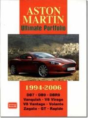 Cover of: Aston Martin Ultimate Portfolio 1994-2006 (Ultimate Portfolio) by R. M. Clarke