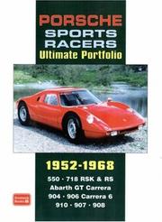 Cover of: Porsche Sports Racers Ultimate Portfolio 1952-1968 (Ultimate Portfolio)