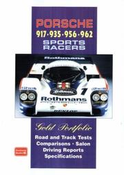 Cover of: Porsche 917 - 935 - 956 - 962 Sports Racers Gold Portfolio