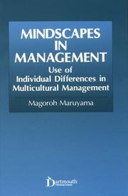 Cover of: Mindscapes in management: use of individual differences in multicultural management