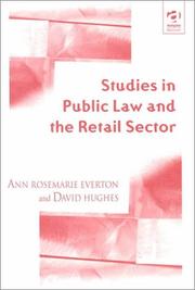 Studies in public law and the retail sector by Ann R. Everton