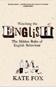 Cover of: Watching the English by Kate Fox