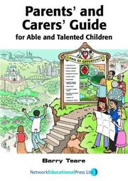 Parents' and Carers' Guide for Able and Talented Children by Barry Teare