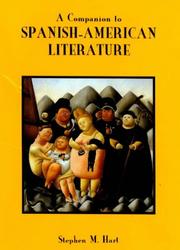 Cover of: A companion to Spanish-American literature by Stephen M. Hart