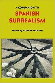 Cover of: A Companion to Spanish Surrealism (Monografas A, Vol. 206) (Monografías A)