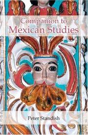 Cover of: A Companion to Mexican Studies (Monografías A)