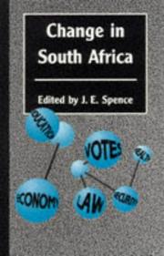 Change in South Africa (Chatham House Papers) by J.E. Spence