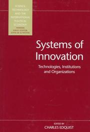 Systems of Innovation by C. Edquist