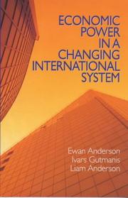 Cover of: Economic power in a changing international system