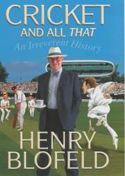 Cover of: Cricket and All That by Henry Blofeld