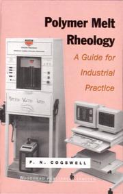 Cover of: Polymer Melt Rheology by F. N. Cogswell