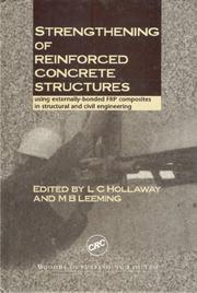 Cover of: Strengthening of Reinforced Concrete Structures by 