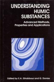 Cover of: Understanding Humic Substances: Advanced Methods, Properties and Applications