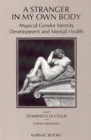 Cover of: A Stranger in My Own Body: Atypical Gender Identity Development and Mental Health
