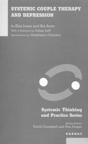 Cover of: Systemic Couple Therapy and Depression (Systemic Thinking and Practice Series)