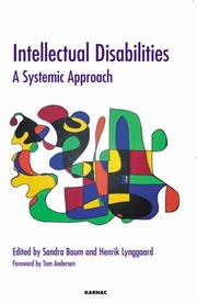 Cover of: Intellectual Disabilities | 