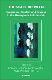 Cover of: The Space Between: Experience, Context and Process in the Therapeutic Relationship (Systematic Thinking and Practice Series)