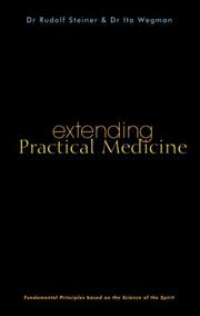 Cover of: Extending Practical Medicine by Rudolf Steiner, Ita Wegman