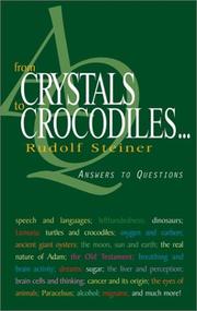 Cover of: From Crystals to Crocodiles: Answers to Questions