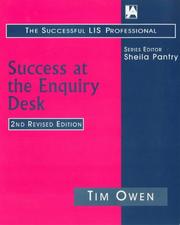 Cover of: Success at the Enquiry Desk by Tim Owen