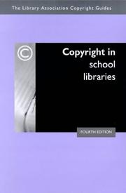 Cover of: Copyright in school libraries