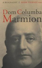 Cover of: Dom Columba Marmion by Mark Tierney