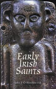 Cover of: Early Irish saints | John J. OМЃ RiМЃordaМЃin