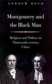 Cover of: Montgomery And the Black Man by Andrew Boyd