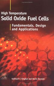 Cover of: High-temperature Solid Oxide Fuel Cells by 