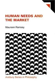 Cover of: Human needs and the market