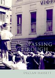 Cover of: Passing through by Declan Hassett