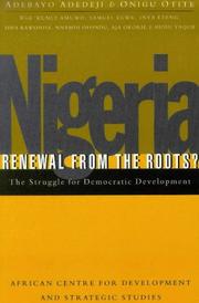 Cover of: Nigeria by by Adebayo Adedeji ... [et al.].