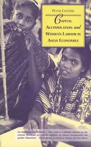 Cover of: Capital accumulation and women's labour in Asian economies