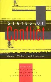 Cover of: States of Conflict: Gender, Violence and Resistance