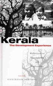 Cover of: Kerala: the Development Experience by Govinda Parayil