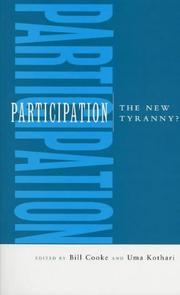 Cover of: Participation: the New Tyranny?
