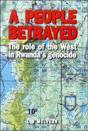Cover of: A people betrayed by Linda Melvern