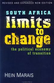 Cover of: South Africa: Limits To Change by Hein Marais