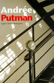Cover of: Andrée Putman by Sophie Tasma-Anargyros