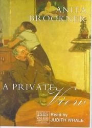 Cover of: A Private View by Anita Brookner