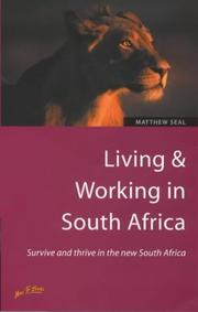 Living & working in South Africa by Matthew Seal