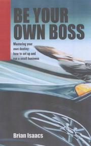 Cover of: Be Your Own Boss