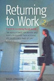 Cover of: Returning to Work