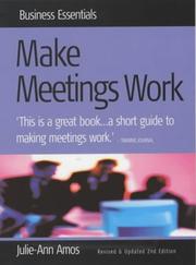 Cover of: Make Meetings Work