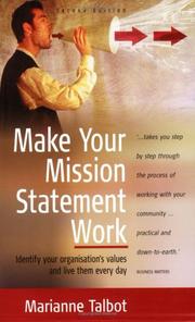 Cover of: Make Your Mission Statement Work. (How to)