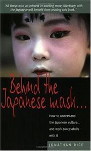 Cover of: Behind the Japanese Mask