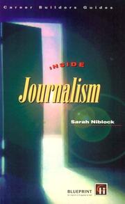 Cover of: Inside Journalism (Career Builders Guides)