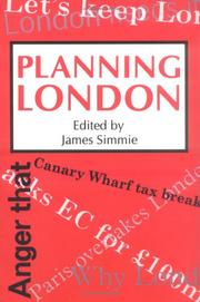 Cover of: Planning London by edited by James Simmie.